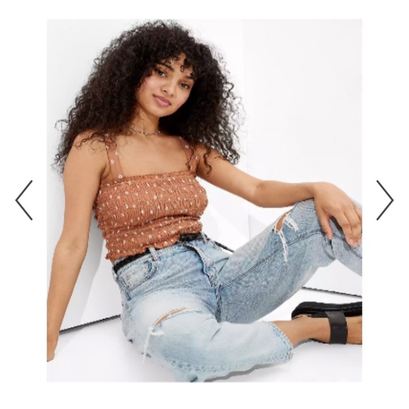 American Eagle Floral Tank Top - Picture 3 of 7